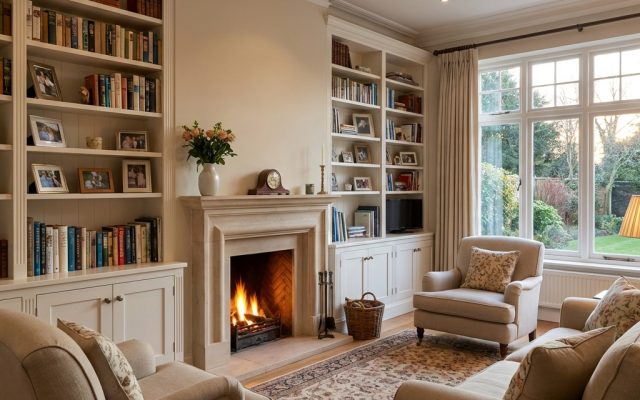 Built-In Bookshelf Plans: How to Build Floor-to-Ceiling Shelves