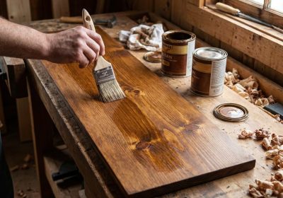 How to Stain Pine Wood Without Blotching (The Right Way)