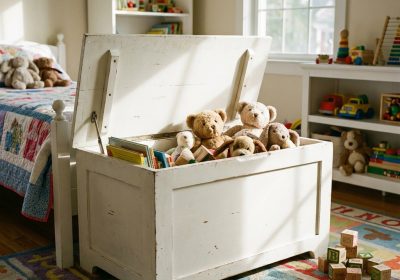 DIY Toy Box Plans: Build a Chest With a Safe Lid