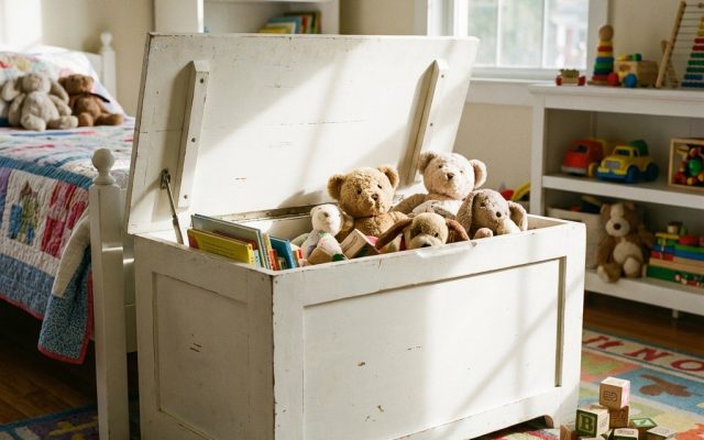 DIY Toy Box Plans: Build a Chest With a Safe Lid
