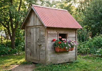 Simple Playhouse Plans: Build a Basic Wooden Playhouse