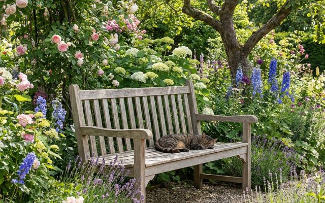 Garden Bench Plans: Build a Classic Wooden Garden Bench