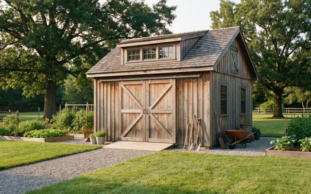 12x16 Shed Plans With Loft: Double Your Storage Space