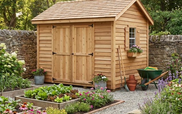 10x12 Shed Plans: The Perfect Backyard Storage Shed