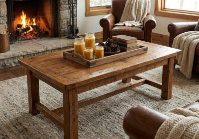 Rustic Coffee Table Plans: Build a Solid Wood Table for $40